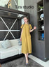 TIRA Round Neck Half Sleeves Mid Length Dresses